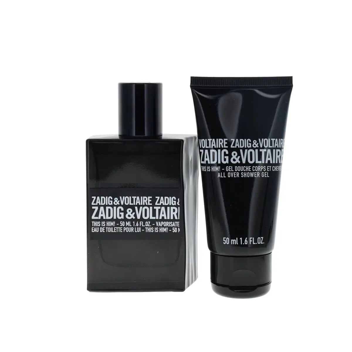 Zadig & Voltaire This is Him! 50ml EDT Spray + 50ml Shower Gel Zadig and Voltaire