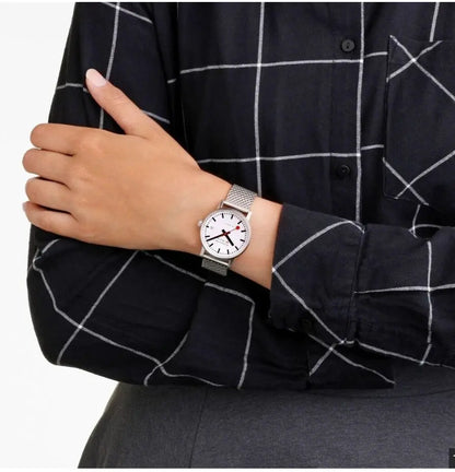 Mondaine MSE.35610.SM EVO2 Automatic Mens Watch 35mm Sapphire Glass