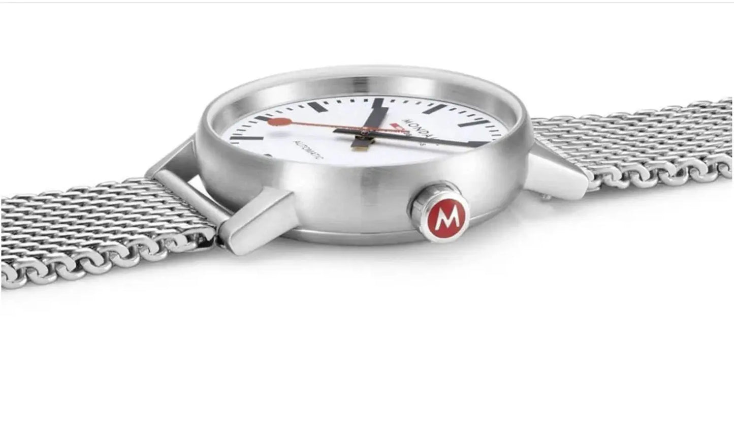 Mondaine MSE.35610.SM EVO2 Automatic Mens Watch 35mm Sapphire Glass