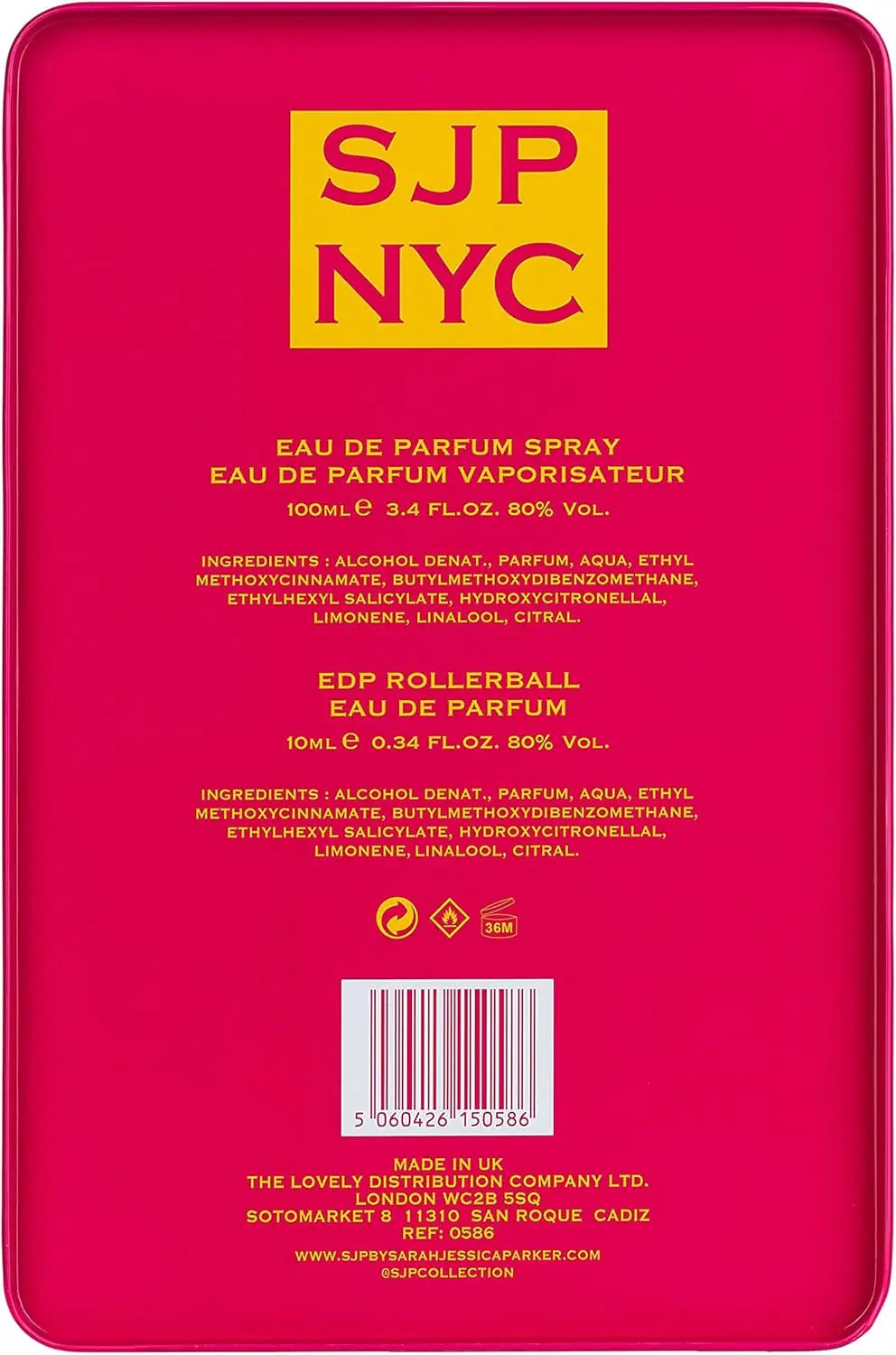 Sarah Jessica Parker SJP NYC Gift Set Eau de Parfum 100ml & 10ml Sarah Jessica Parker