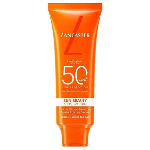 Lancaster Photo Aging Control Sun Beauty Sensitive Skin Mineral Face Cream SPF 50 50ml Lancaster