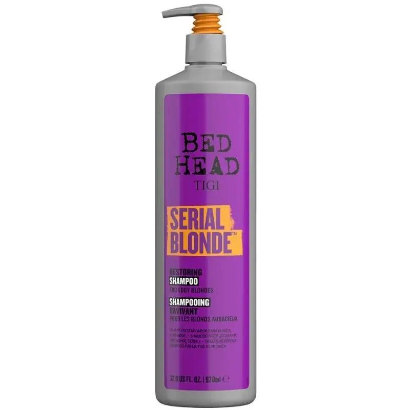 Tigi Bed Head Serial Blonde Shampoo for Damaged Blonde Hair 970ml Tigi