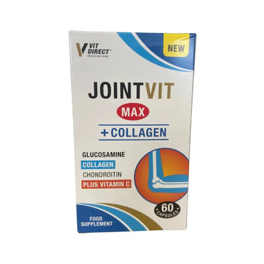 Vit Direct JointVit Max Glucosamine Collagen Chondroitin Vitamin C 60 Capsules Vit Direct