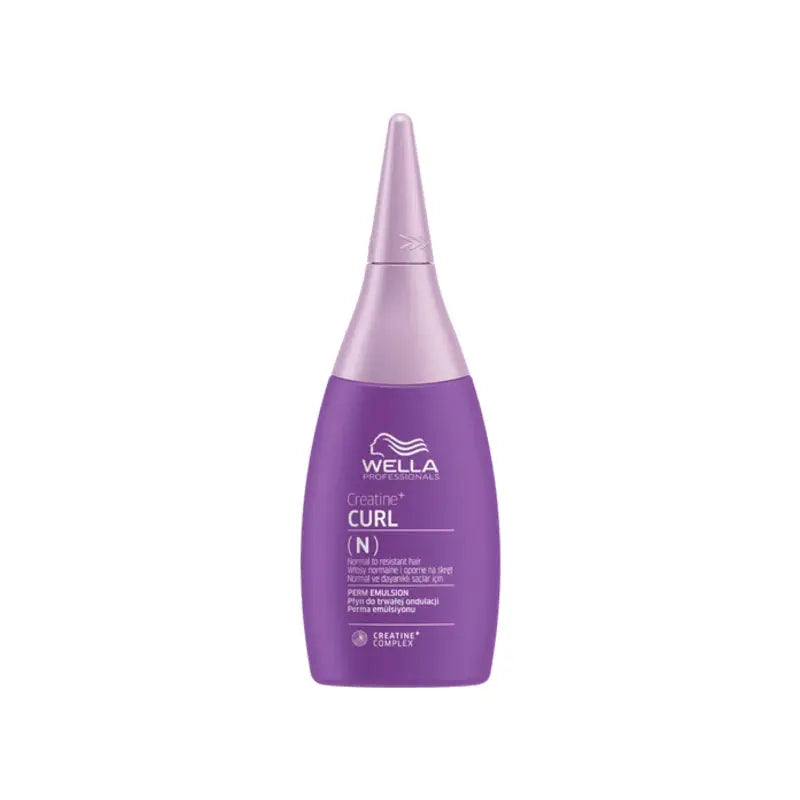Wella Creatine+Curl Perm Emulsion for Normal to Resistant Hair 75ml Wella