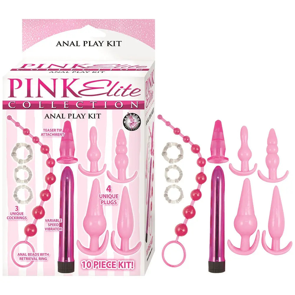 Pink Elite Collection Anal Play Kit